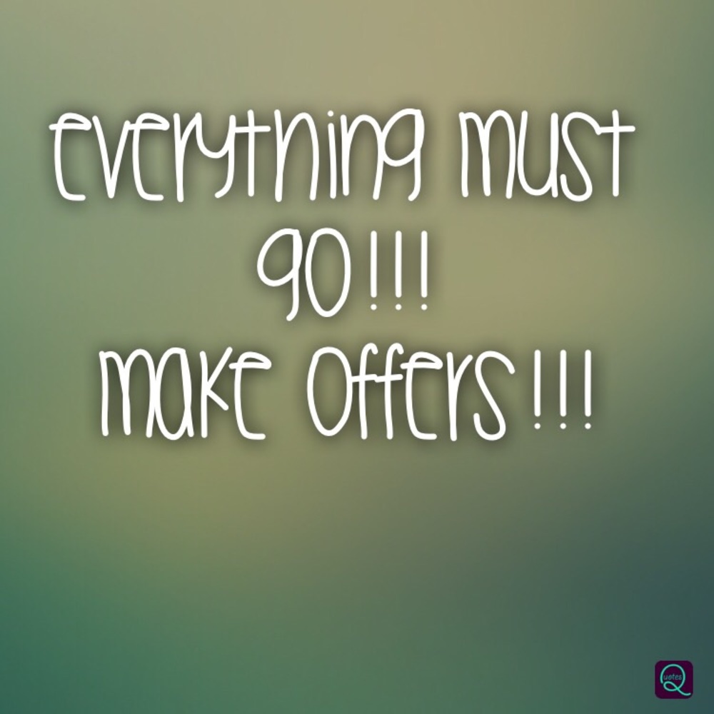 Make offers!